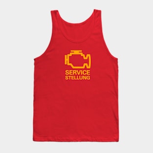 Servicestellung Licht Tank Top